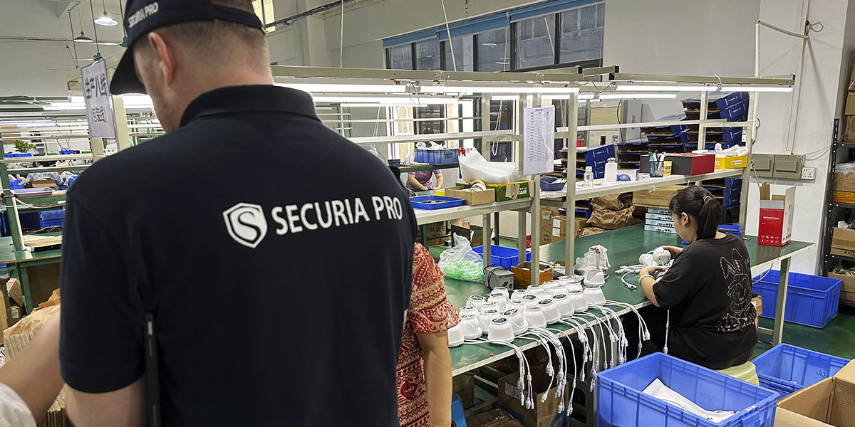 Naše továrna Securia Pro v Shenzenu kde vyrábíme kamerové systémy ...